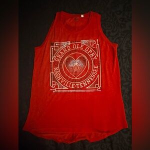 NWOT! Grand Ole Opry Women’s High-Low Tank XL